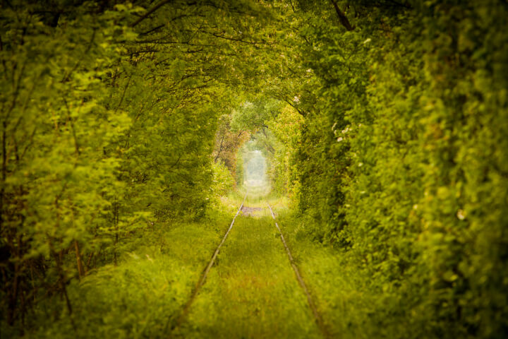 Tunnel of Love in Romania